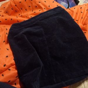 Navy blue skirt